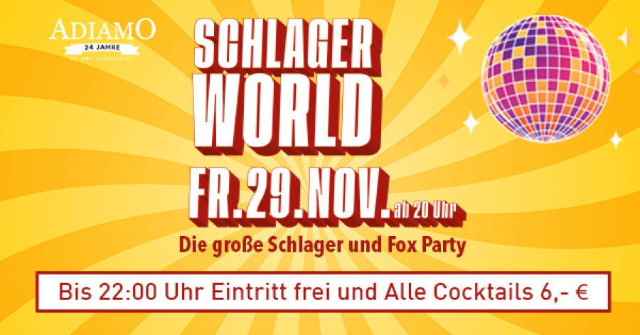 SCHLAGER WORLD - 29.11.2024